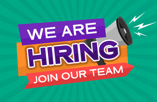 We are hiring